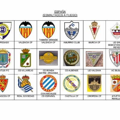 ESPAÑA (ESMALTADOS A FUEGO)
