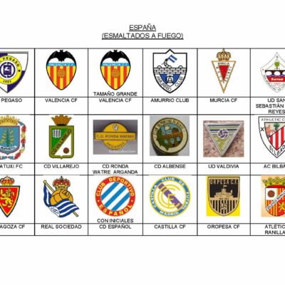 ESPAÑA (ESMALTADOS A FUEGO)