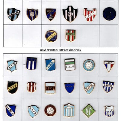 Clubes directamente afiliados a la AFA y Ligas